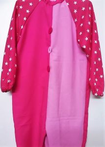 Kids Costumes to Hire - Clown Child - Pink with star arms